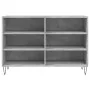 Aparador de madera contrachapada gris hormigón 103,5x35x70 cm de vidaXL, Aparadores - Ref: Foro24-827112, Precio: 68,98 €, De...