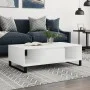 White engineered wood coffee table 104x60x35 cm by vidaXL, Coffee table - Ref: Foro24-827092, Price: 92,46 €, Discount: %