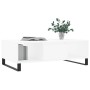 Mesa de centro madera de ingeniería blanco 104x60x35 cm de vidaXL, Mesas de centro - Ref: Foro24-827092, Precio: 93,93 €, Des...