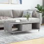 Mesa de centro madera de ingeniería gris Sonoma 104x60x35 cm de vidaXL, Mesas de centro - Ref: Foro24-827082, Precio: 84,11 €...