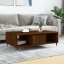 Mesa de centro madera de ingeniería roble marrón 104x60x35 cm de vidaXL, Mesas de centro - Ref: Foro24-827083, Precio: 84,11 ...