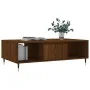 Brown oak engineered wood coffee table 104x60x35 cm by vidaXL, Coffee table - Ref: Foro24-827083, Price: 82,81 €, Discount: %