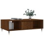 Mesa de centro madera de ingeniería roble marrón 104x60x35 cm de vidaXL, Mesas de centro - Ref: Foro24-827083, Precio: 84,11 ...