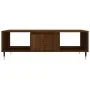 Brown oak engineered wood coffee table 104x60x35 cm by vidaXL, Coffee table - Ref: Foro24-827083, Price: 82,81 €, Discount: %