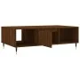 Brown oak engineered wood coffee table 104x60x35 cm by vidaXL, Coffee table - Ref: Foro24-827083, Price: 82,81 €, Discount: %