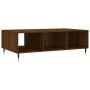 Brown oak engineered wood coffee table 104x60x35 cm by vidaXL, Coffee table - Ref: Foro24-827083, Price: 82,81 €, Discount: %