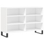Aparador de madera de ingeniería blanco 103,5x35x70 cm de vidaXL, Aparadores - Ref: Foro24-827116, Precio: 79,33 €, Descuento: %