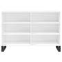 Aparador de madera de ingeniería blanco 103,5x35x70 cm de vidaXL, Aparadores - Ref: Foro24-827116, Precio: 79,33 €, Descuento: %
