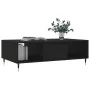 Mesa de centro madera de ingeniería negro 104x60x35 cm de vidaXL, Mesas de centro - Ref: Foro24-827077, Precio: 66,93 €, Desc...
