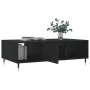 Mesa de centro madera de ingeniería negro 104x60x35 cm de vidaXL, Mesas de centro - Ref: Foro24-827077, Precio: 66,93 €, Desc...