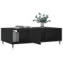 Mesa de centro madera de ingeniería negro 104x60x35 cm de vidaXL, Mesas de centro - Ref: Foro24-827077, Precio: 67,75 €, Desc...