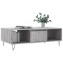 Mesa de centro madera de ingeniería gris Sonoma 104x60x35 cm de vidaXL, Mesas de centro - Ref: Foro24-827090, Precio: 82,76 €...