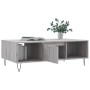 Mesa de centro madera de ingeniería gris Sonoma 104x60x35 cm de vidaXL, Mesas de centro - Ref: Foro24-827090, Precio: 82,76 €...