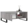 Mesa de centro madera de ingeniería gris Sonoma 90x60x35 cm de vidaXL, Mesas de centro - Ref: Foro24-827074, Precio: 76,50 €,...