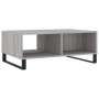 Mesa de centro madera de ingeniería gris Sonoma 90x60x35 cm de vidaXL, Mesas de centro - Ref: Foro24-827074, Precio: 76,50 €,...