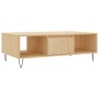 Mesa de centro madera de ingeniería roble Sonoma 104x60x35 cm de vidaXL, Mesas de centro - Ref: Foro24-827087, Precio: 65,07 ...