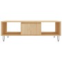 Mesa de centro madera de ingeniería roble Sonoma 104x60x35 cm de vidaXL, Mesas de centro - Ref: Foro24-827087, Precio: 65,07 ...