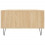 Mesa de centro madera de ingeniería roble Sonoma 104x60x35 cm de vidaXL, Mesas de centro - Ref: Foro24-827087, Precio: 65,07 ...