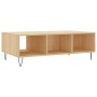 Mesa de centro madera de ingeniería roble Sonoma 104x60x35 cm de vidaXL, Mesas de centro - Ref: Foro24-827087, Precio: 65,07 ...