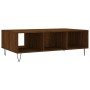 Mesa de centro madera de ingeniería roble marrón 104x60x35 cm de vidaXL, Mesas de centro - Ref: Foro24-827091, Precio: 82,76 ...