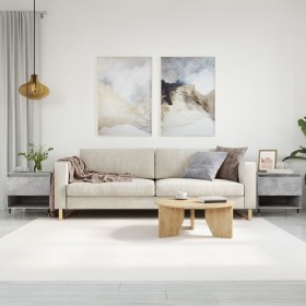 Mesas centro 2 uds madera ingeniería gris hormigón 50x46x50 cm en Mesas de centro | Comprar online en Foru.es