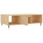 Mesa de centro madera de ingeniería roble Sonoma 104x60x35 cm de vidaXL, Mesas de centro - Ref: Foro24-827079, Precio: 66,99 ...
