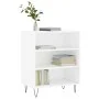 Aparador madera de ingeniería blanco 57x35x70 cm de vidaXL, Aparadores - Ref: Foro24-827132, Precio: 51,18 €, Descuento: %