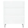 Aparador madera de ingeniería blanco 57x35x70 cm de vidaXL, Aparadores - Ref: Foro24-827132, Precio: 51,18 €, Descuento: %