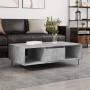Mesa de centro madera de ingeniería gris hormigón 104x60x35 cm de vidaXL, Mesas de centro - Ref: Foro24-827088, Precio: 65,07...
