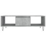 Mesa de centro madera de ingeniería gris hormigón 104x60x35 cm de vidaXL, Mesas de centro - Ref: Foro24-827088, Precio: 65,07...