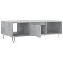 Mesa de centro madera de ingeniería gris hormigón 104x60x35 cm de vidaXL, Mesas de centro - Ref: Foro24-827088, Precio: 65,07...