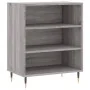 Aparador madera de ingeniería gris Sonoma 57x35x70 cm de vidaXL, Aparadores - Ref: Foro24-827130, Precio: 41,89 €, Descuento: %