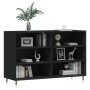 Aparador de madera contrachapada negro 103,5x35x70 cm de vidaXL, Aparadores - Ref: Foro24-827101, Precio: 73,31 €, Descuento: %