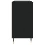 Aparador de madera contrachapada negro 103,5x35x70 cm de vidaXL, Aparadores - Ref: Foro24-827101, Precio: 73,31 €, Descuento: %