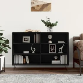 Sideboard aus schwarzem Sperrholz 103,5x35x70 cm von vidaXL, Sideboards - Ref: Foro24-827109, Preis: 73,35 €, Rabatt: %