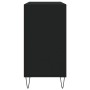 Aparador de madera contrachapada negro 103,5x35x70 cm de vidaXL, Aparadores - Ref: Foro24-827109, Precio: 77,91 €, Descuento: %