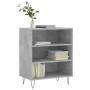 Aparador madera de ingeniería gris hormigón 57x35x70 cm de vidaXL, Aparadores - Ref: Foro24-827136, Precio: 48,42 €, Descuent...