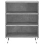 Aparador madera de ingeniería gris hormigón 57x35x70 cm de vidaXL, Aparadores - Ref: Foro24-827136, Precio: 48,42 €, Descuent...
