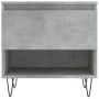 Mesa de centro madera de ingeniería gris hormigón 50x46x50 cm en Mesas de centro | Comprar online en Foru.es