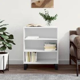 Aparador madera de ingeniería blanco brillante 57x35x70 cm de vidaXL, Aparadores - Ref: Foro24-827142, Precio: 61,20 €, Descu...