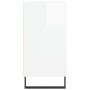 Aparador madera de ingeniería blanco brillante 57x35x70 cm de vidaXL, Aparadores - Ref: Foro24-827142, Precio: 61,95 €, Descu...