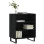 Aparador madera de ingeniería negro 57x35x70 cm de vidaXL, Aparadores - Ref: Foro24-827141, Precio: 58,42 €, Descuento: %
