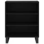 Aparador madera de ingeniería negro 57x35x70 cm de vidaXL, Aparadores - Ref: Foro24-827141, Precio: 58,42 €, Descuento: %