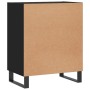Aparador madera de ingeniería negro 57x35x70 cm de vidaXL, Aparadores - Ref: Foro24-827141, Precio: 59,17 €, Descuento: %