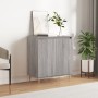 Aparador de madera contrachapada gris Sonoma 60x35x70 cm de vidaXL, Aparadores - Ref: Foro24-827154, Precio: 61,30 €, Descuen...