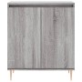 Aparador de madera contrachapada gris Sonoma 60x35x70 cm de vidaXL, Aparadores - Ref: Foro24-827154, Precio: 61,30 €, Descuen...