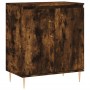 Aparador madera contrachapada color roble ahumado 60x35x70 cm de vidaXL, Aparadores - Ref: Foro24-827153, Precio: 59,52 €, De...
