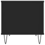 Mesa de centro madera contrachapada negro 60x44,5x45 cm en Mesas de centro | Comprar online en Foru.es