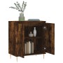 Aparador madera contrachapada color roble ahumado 60x35x70 cm de vidaXL, Aparadores - Ref: Foro24-827153, Precio: 59,52 €, De...
