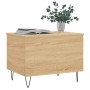 Mesa de centro madera contrachapada roble Sonoma 60x44,5x45 cm en Mesas de centro | Comprar online en Foru.es